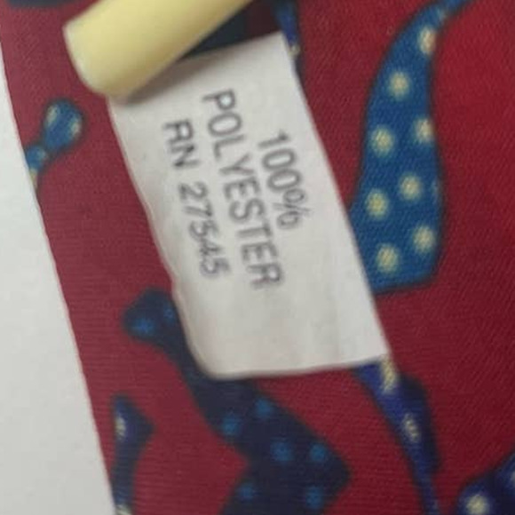 Royal Knight Fun Vtg Tie for Tie Fans Red Blue - Picture 8 of 8